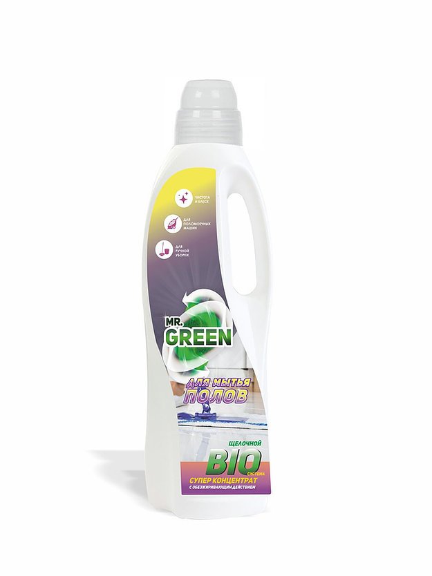 Средство для мытья полов MR.GREEN BIO System "Усиленная формула" MR. GREEN арт.70264 оптом_фото1