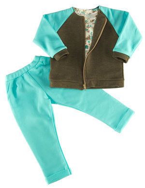 Комплект "Хаки мята" (дет.) WE арт.010033 оптом_фото1