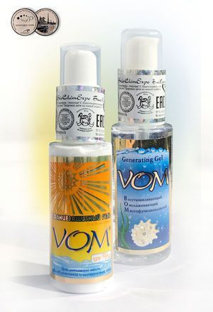 Солнцезащитный гель VOM с 40 SPF БиоХимЭкспо арт.4670017030237 оптом_фото1
