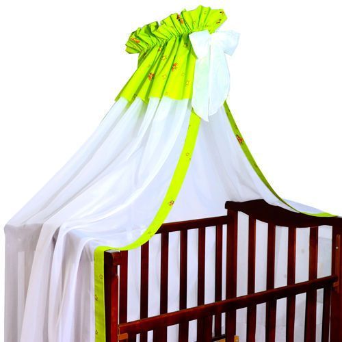 Балдахин комбинир 3м (бязь, вуаль с галстуком) 																		 Детки арт.08802-06			 оптом_фото1