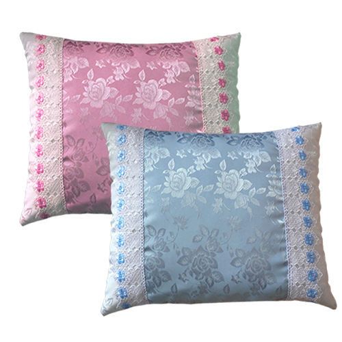 Подушка нарядная отделка кружевом /наполн  Аляска плотность г/кв.м 800/ (жаккард) 30*40																		 Детки арт.08306-16			 оптом_фото1