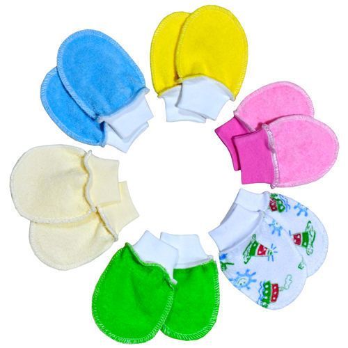 Рукавички (махра) 100% х/б 																		 Детки арт.06301-19			 оптом_фото1