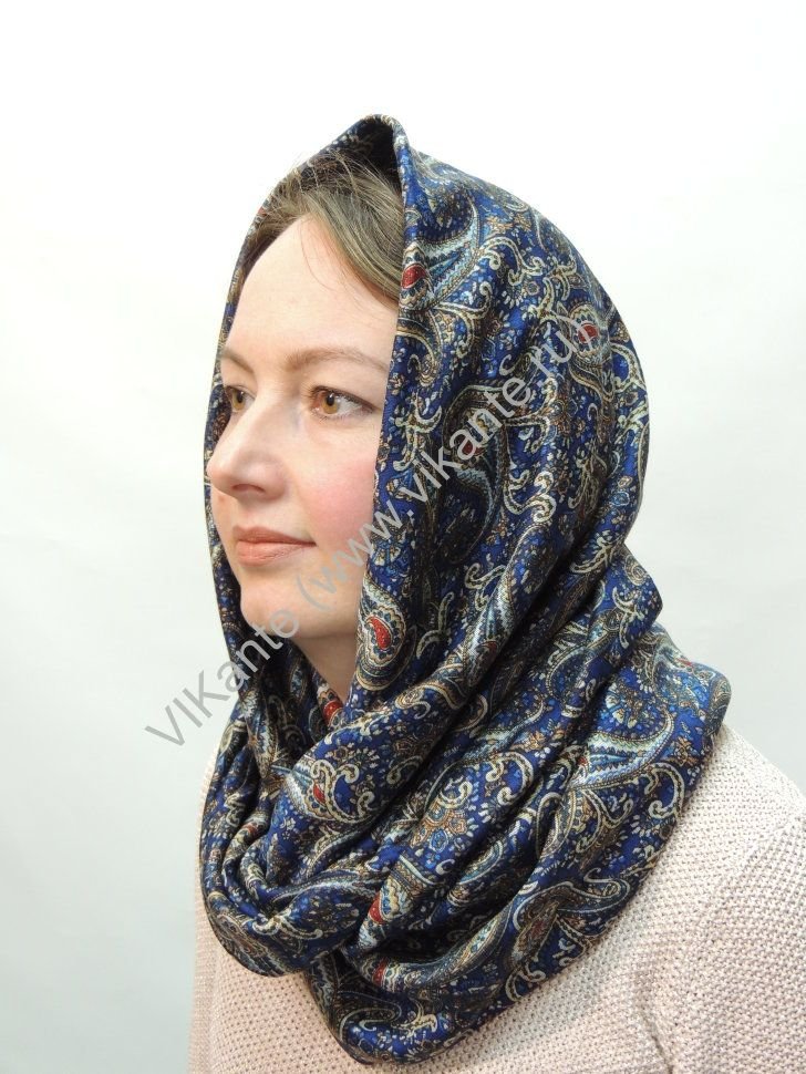 Хомут-снуд 9, трикотаж Vi kante арт. оптом_фото1