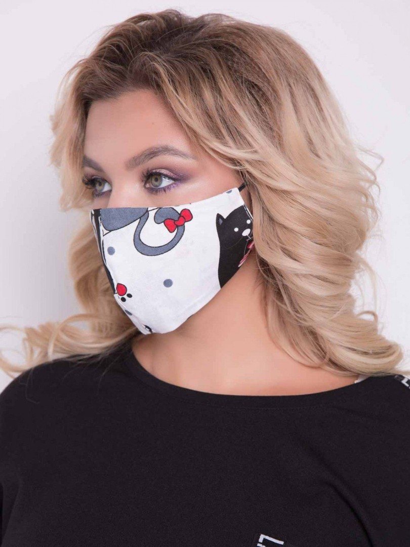 Маска защитная 801/2 Леди Агата арт.801/2 оптом_фото2