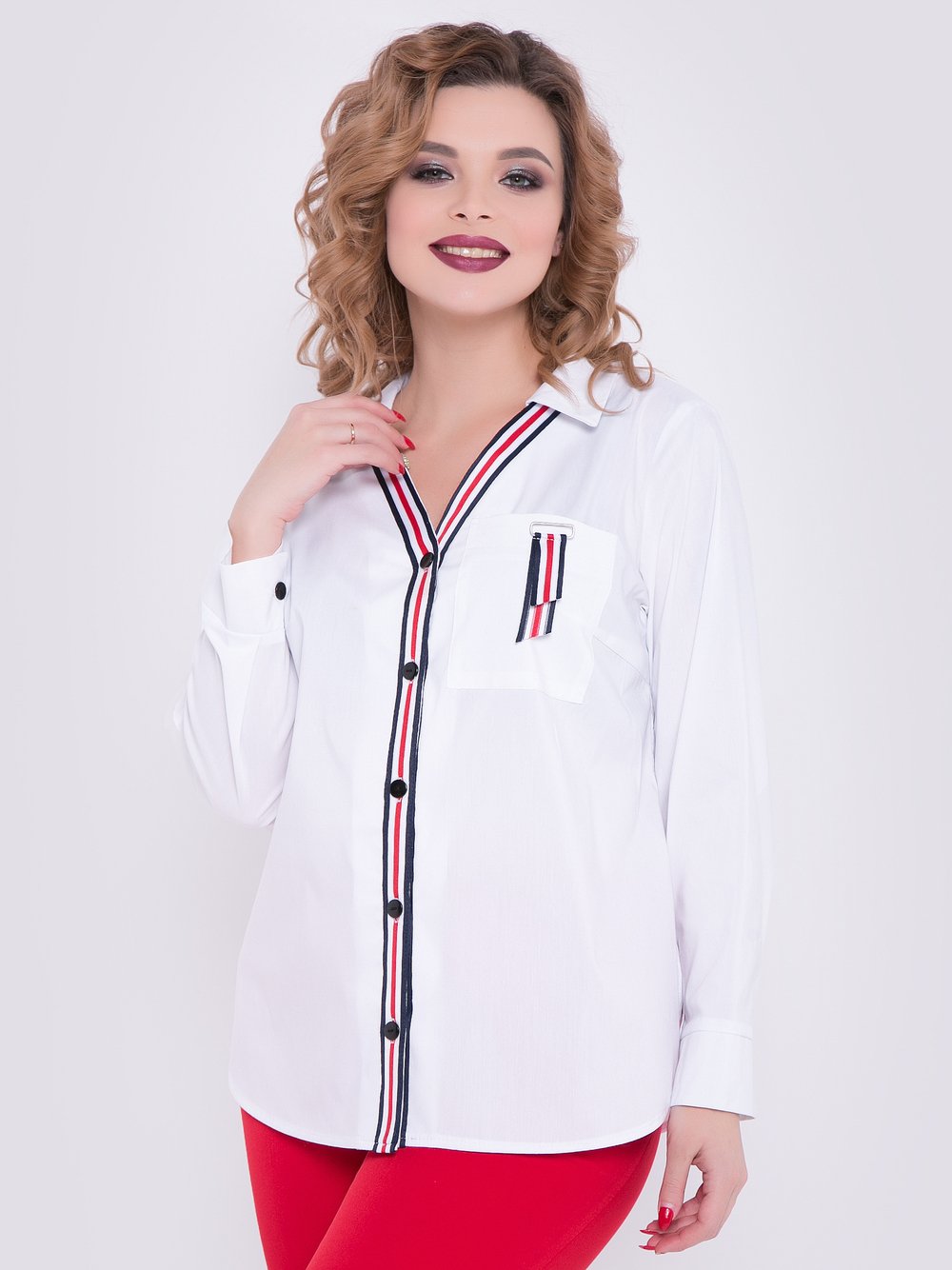 Рубашка П-1637/1 Леди Агата арт.П-1637/1 оптом_фото1