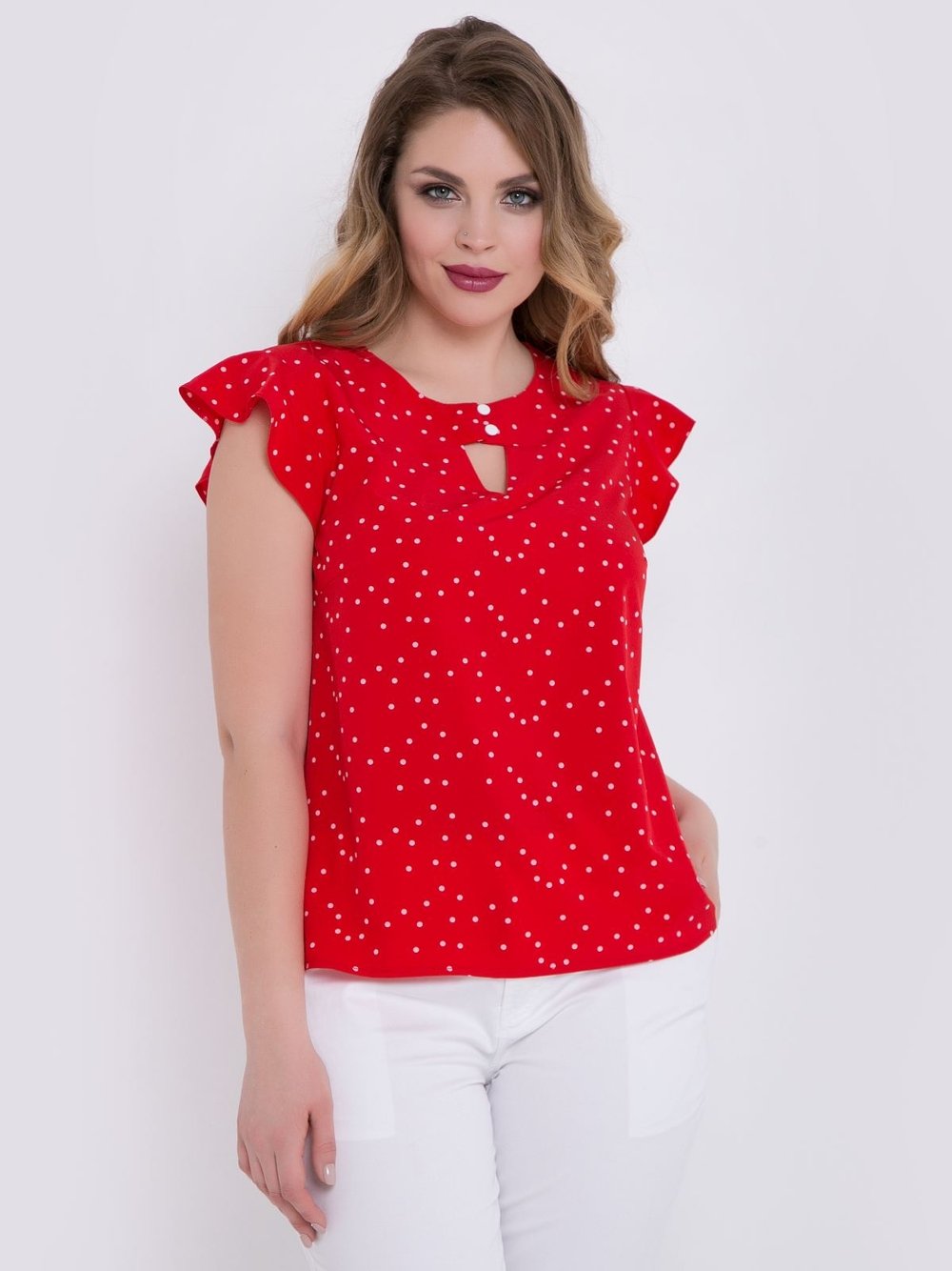 Блузка П-1694/1 Леди Агата арт.П-1694/1 оптом_фото1