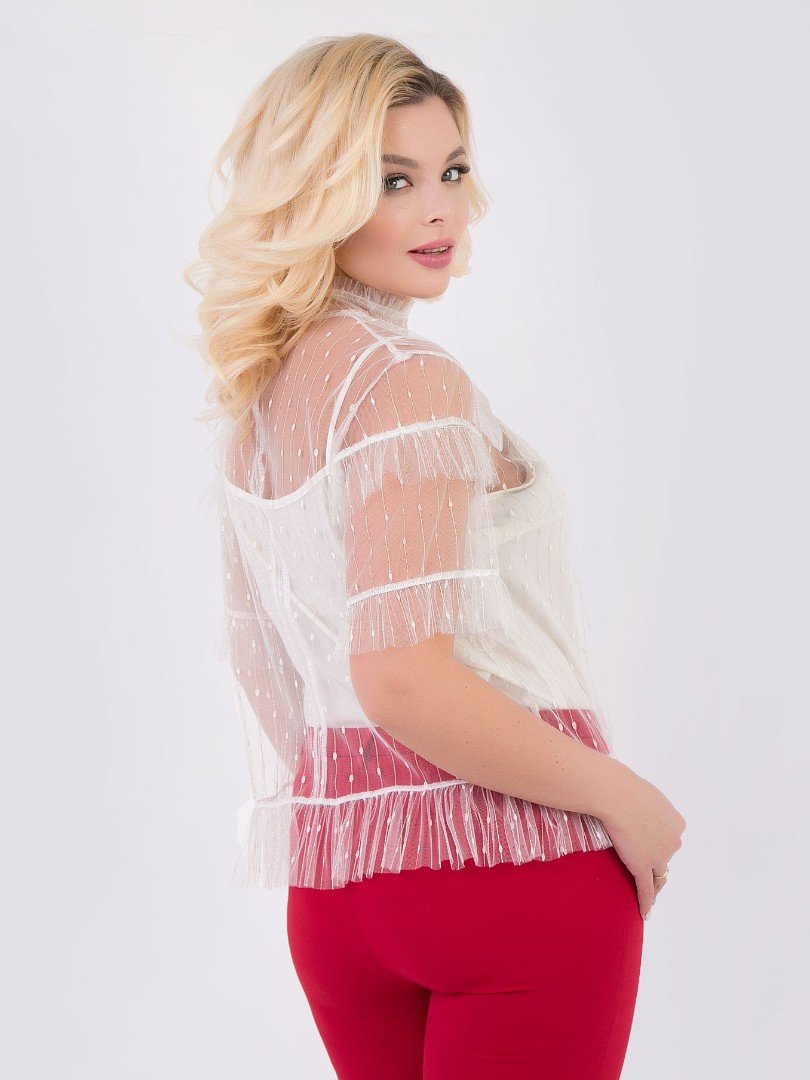 Блузка П-1560/2 Леди Агата арт.П-1560/2 оптом_фото3