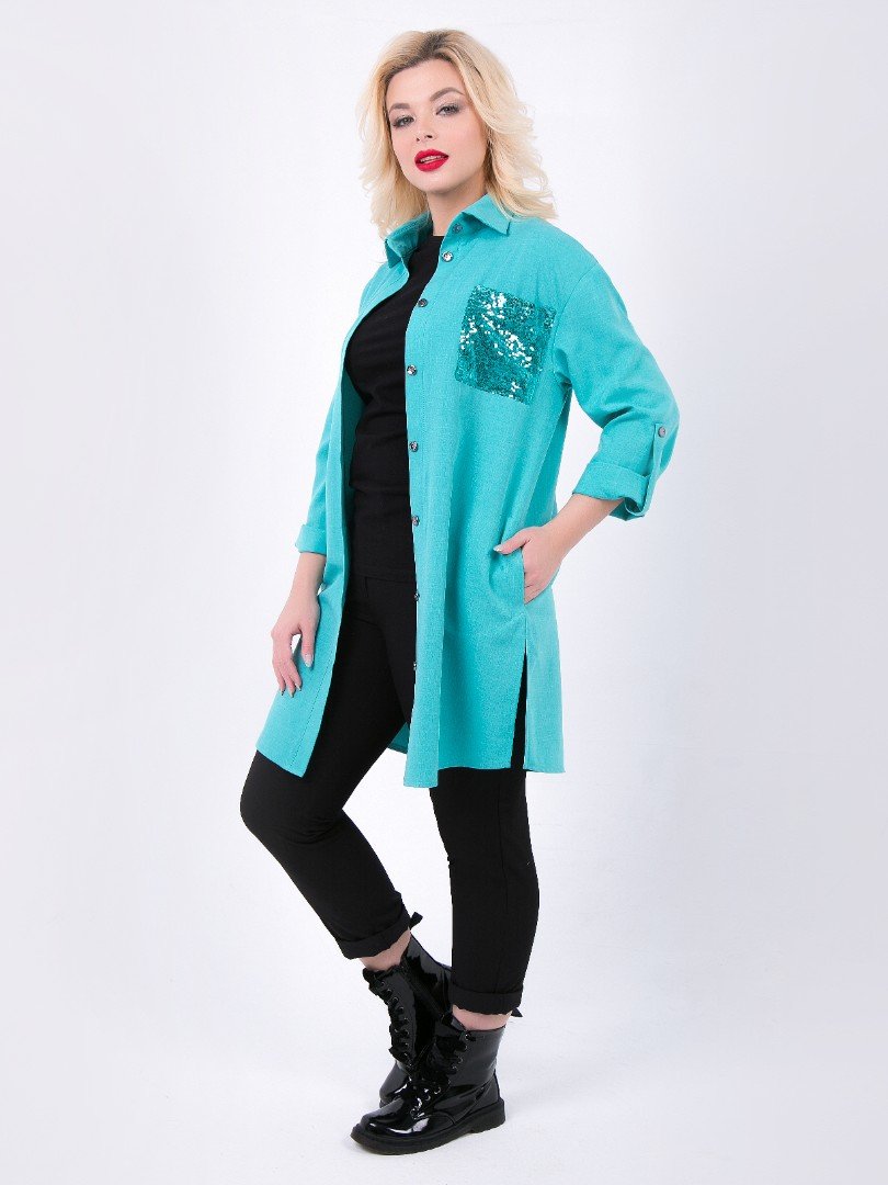 Рубашка П-1493/7 Леди Агата арт.П-1493/7 оптом_фото3