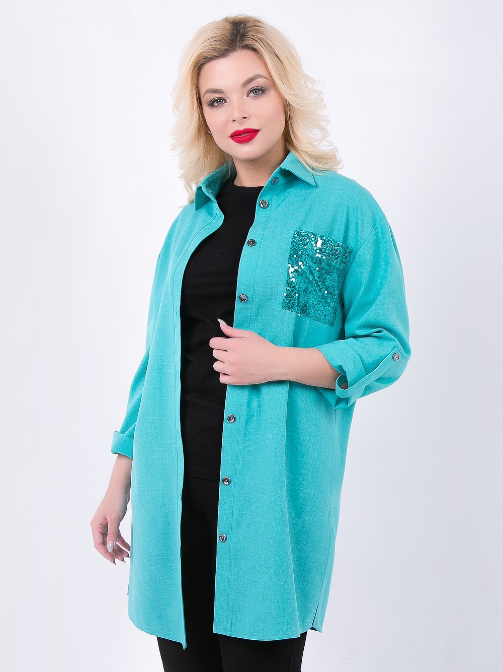 Рубашка П-1493/7 Леди Агата арт.П-1493/7 оптом_фото4