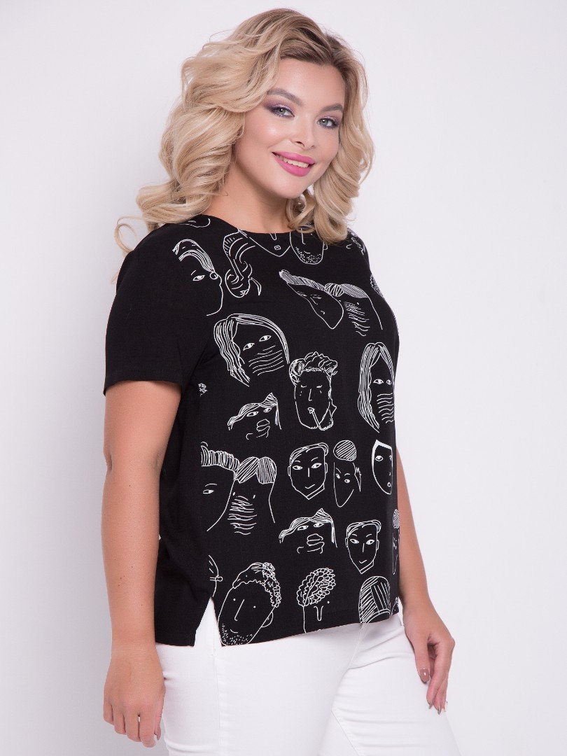 Блузка П-1887/1 Леди Агата арт.П-1887/1 оптом_фото3