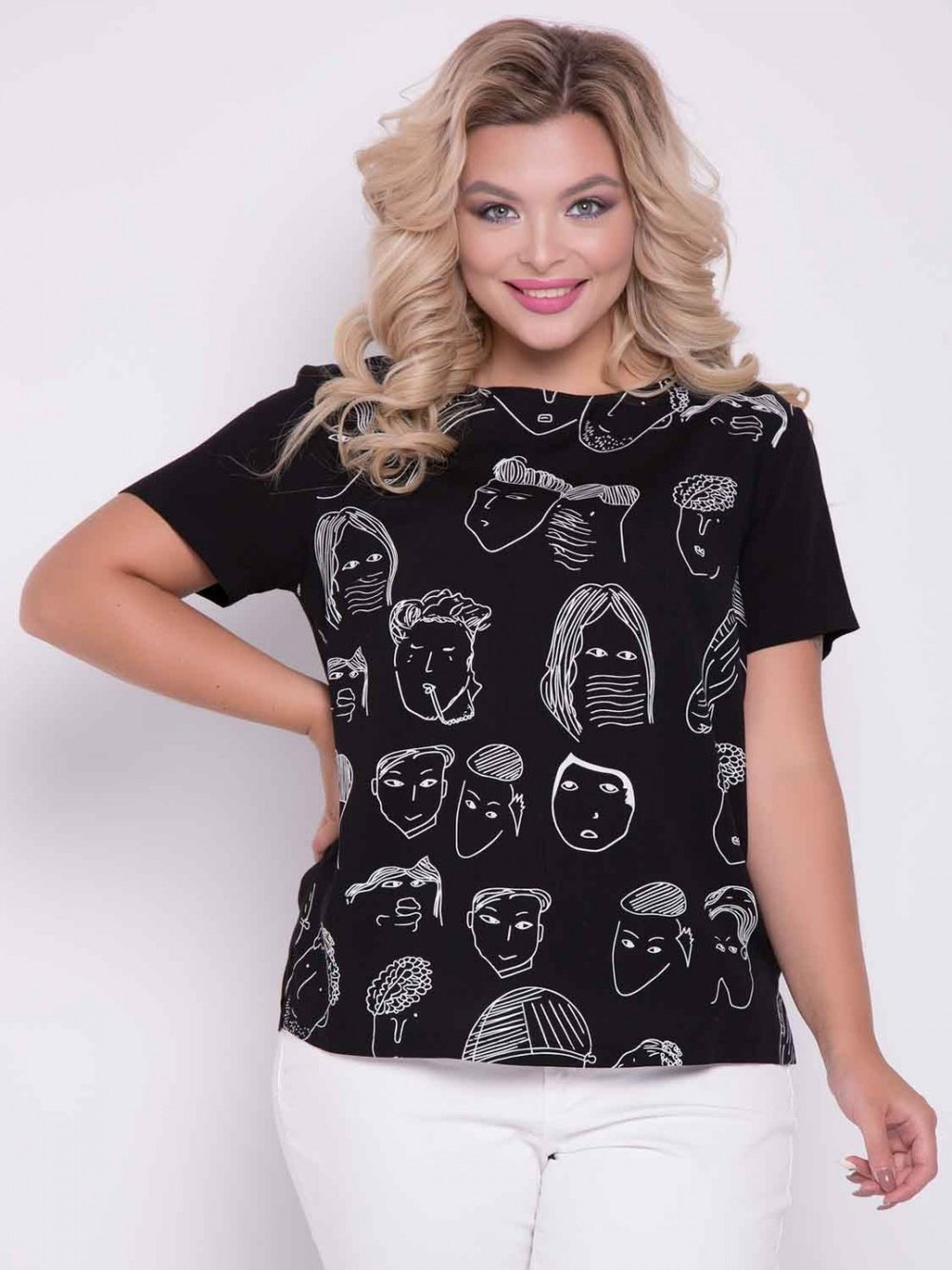 Блузка П-1887/1 Леди Агата арт.П-1887/1 оптом_фото5