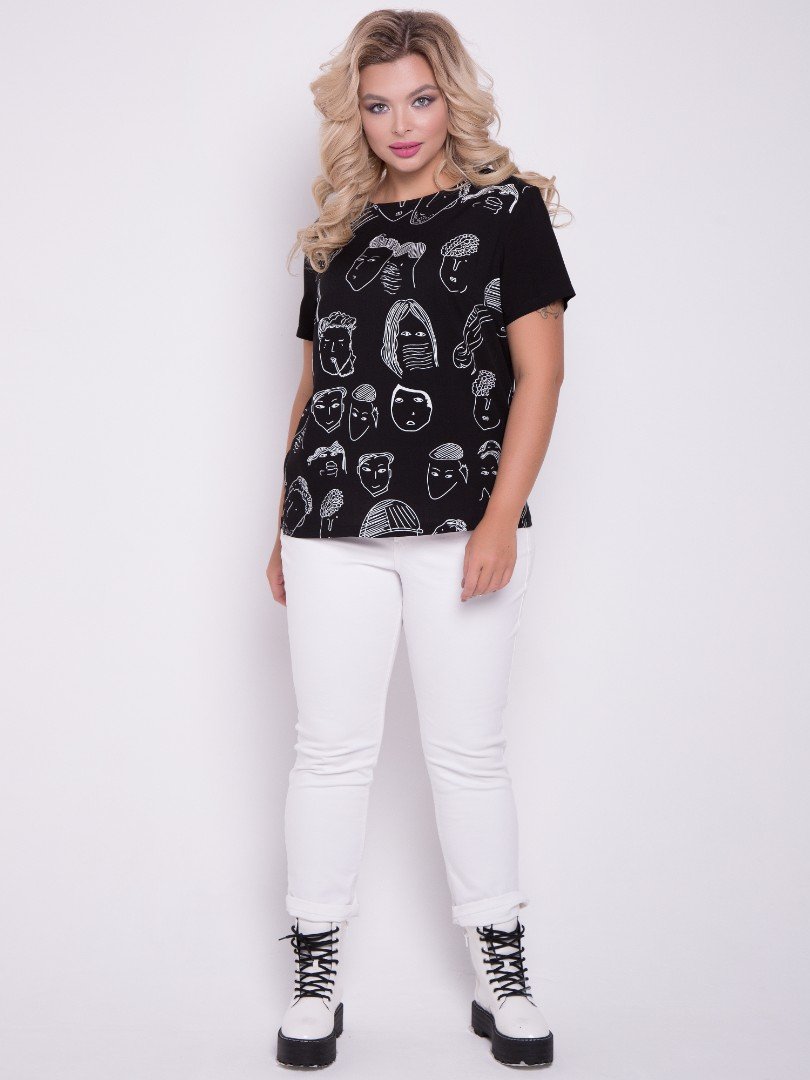 Блузка П-1887/1 Леди Агата арт.П-1887/1 оптом_фото2