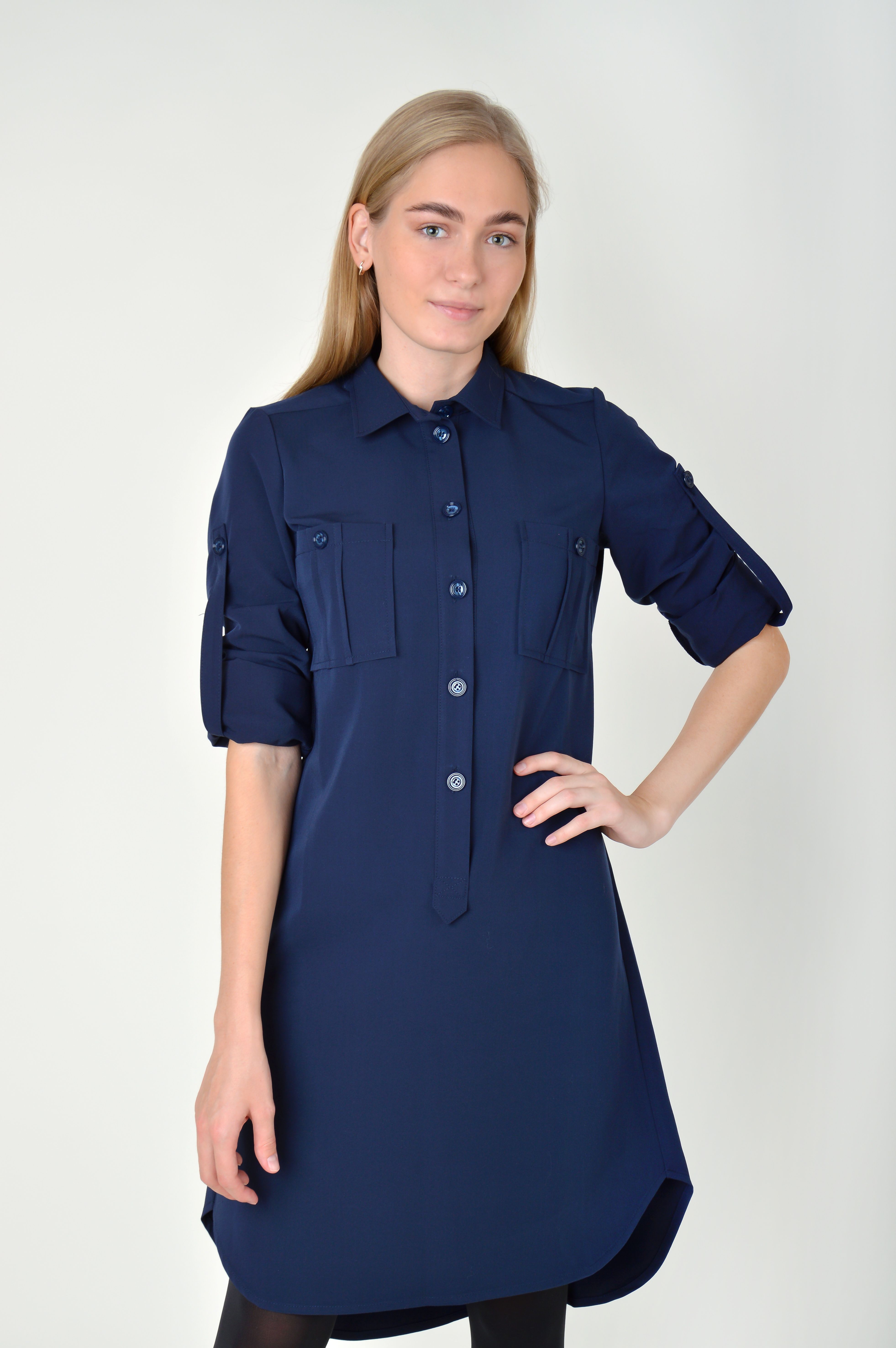 Платье - рубашка ELIT by Ter-Hakobyan арт.140718 оптом_фото1