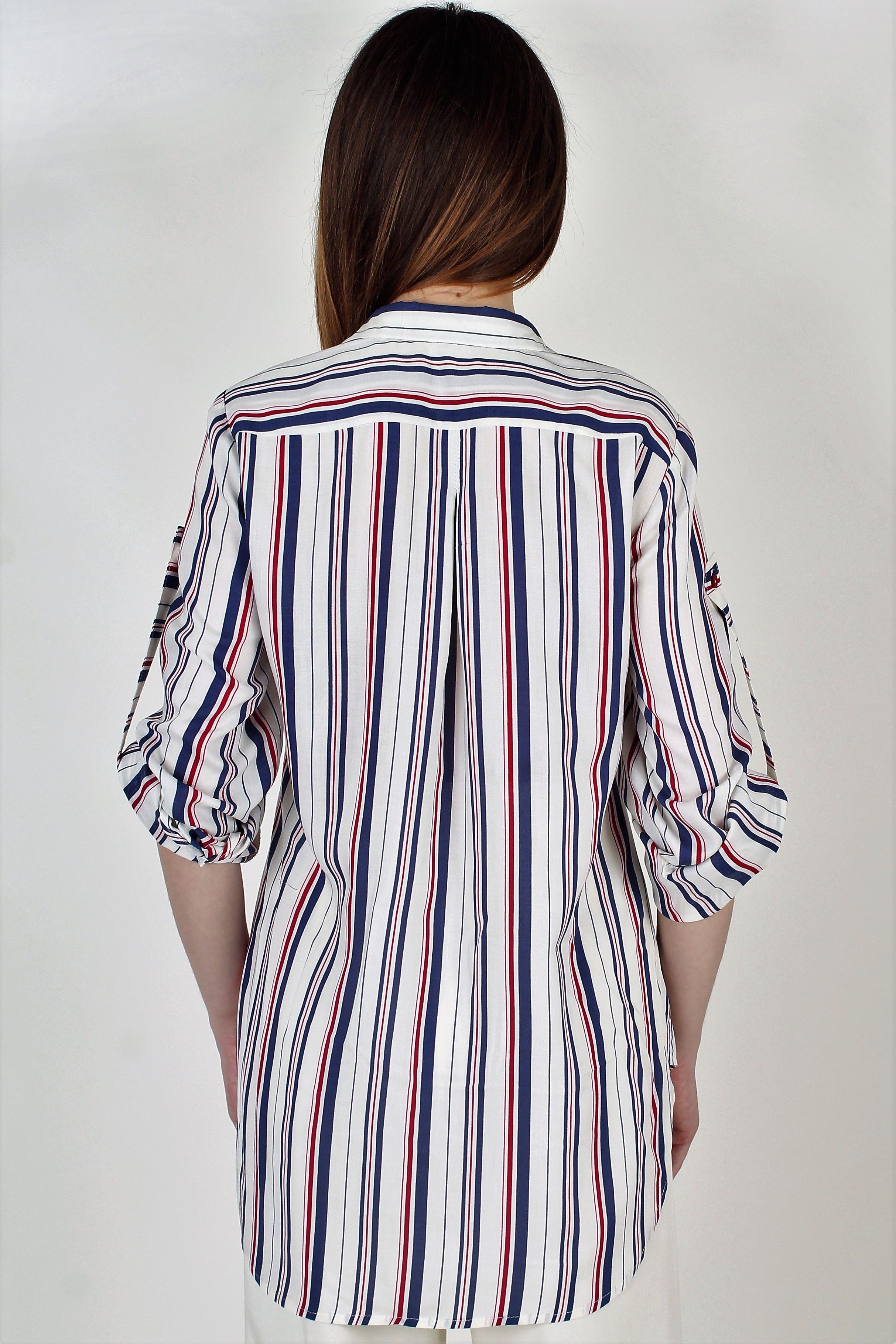 Блузка - рубашка ELIT by Ter-Hakobyan арт.221218 оптом_фото2