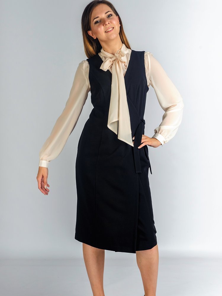 Сарафан офисный ELIT by Ter-Hakobyan арт.140617 оптом_фото4