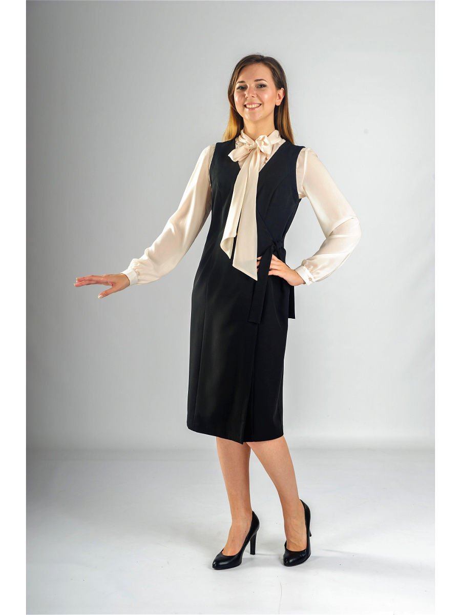 Сарафан офисный ELIT by Ter-Hakobyan арт.140617 оптом_фото1