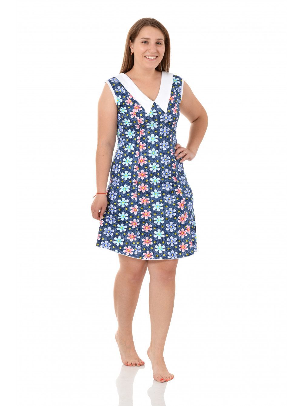 Сарафан женский  М0068, кулирка (р.44-58) DAYNATEX арт.м0068 оптом_фото1