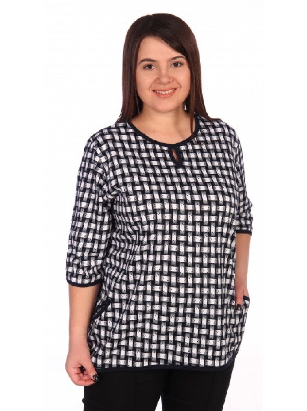 Туника М-284 (К), кулирка (р.50-60) DAYNATEX арт.М-284 (К) оптом_фото3