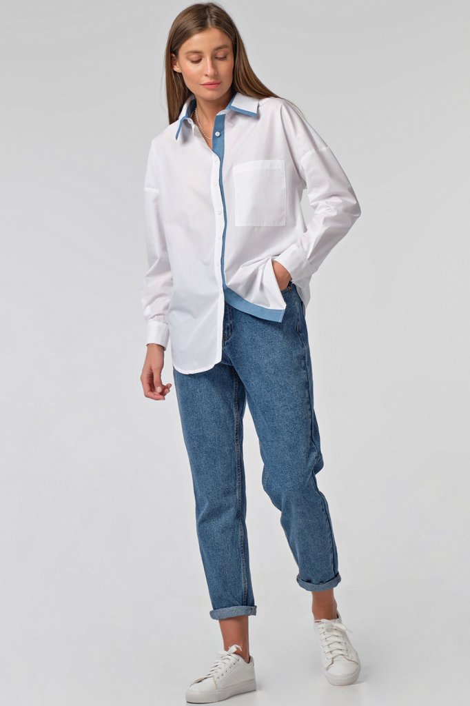 Рубашка 2134-02 Fly арт.2134-02 оптом_фото1