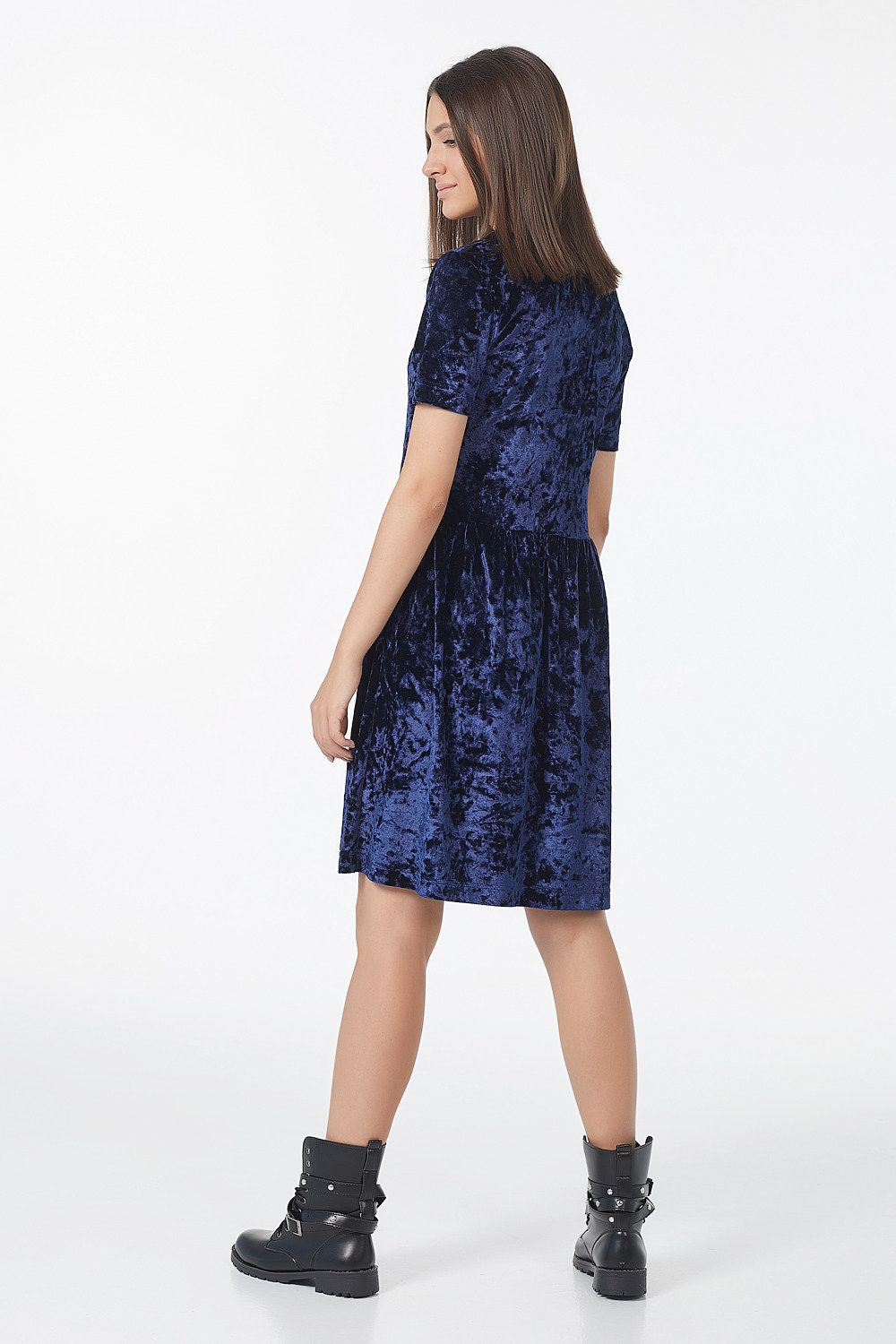 Платье 759.1-08 темно-синий Fly арт.759.1-08 оптом_фото2