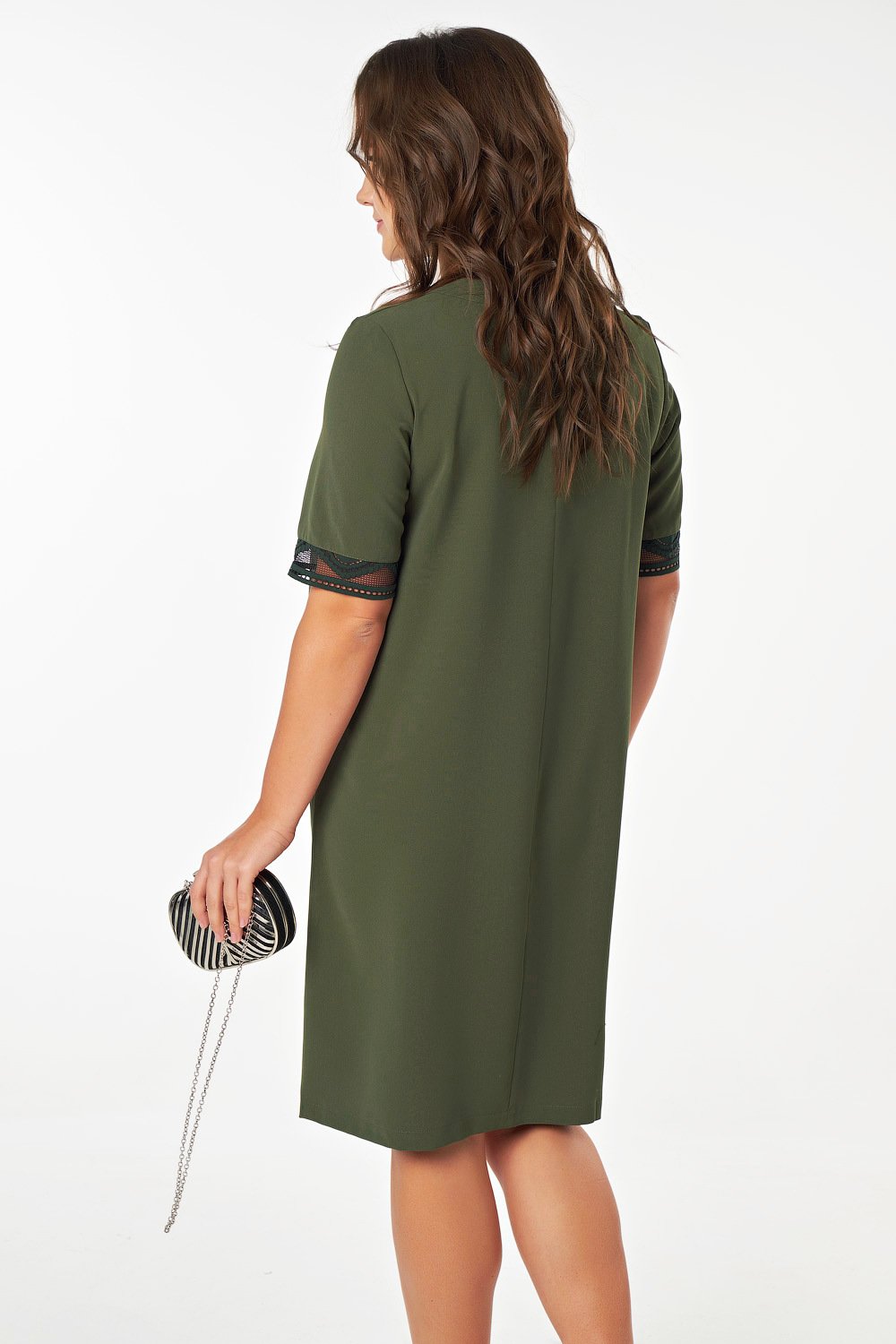 Платье 2-117-15 зеленый Fly арт.2-117-15 оптом_фото2