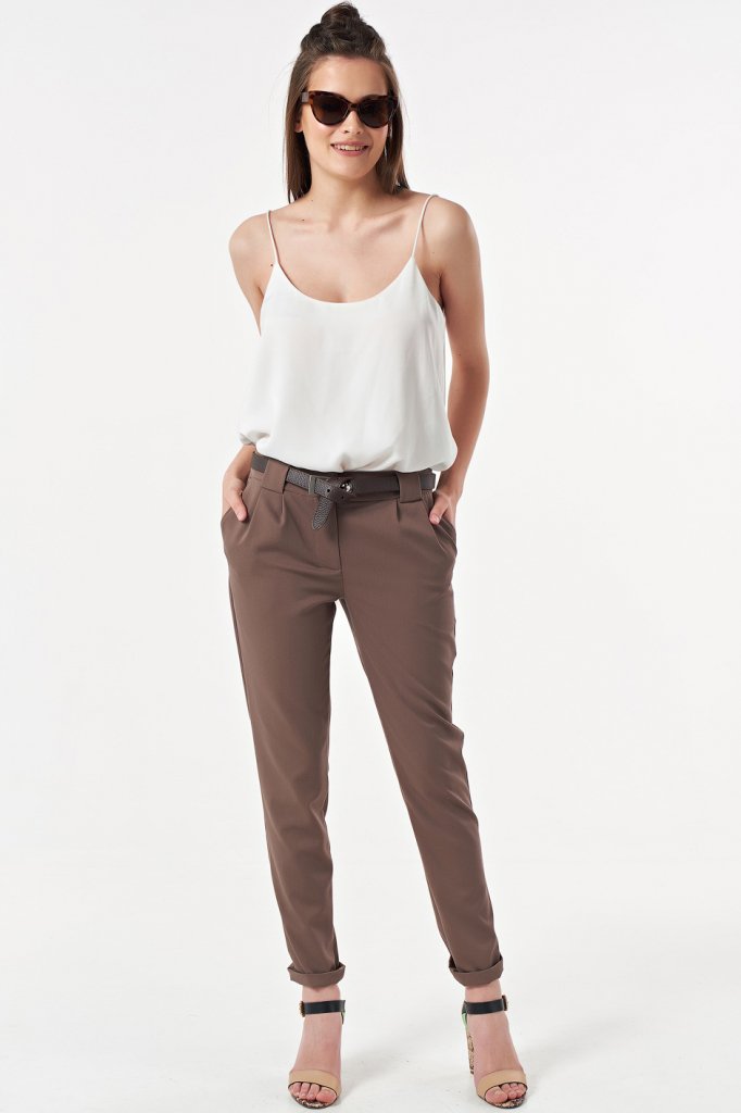 Брюки 453.1-06 мускатный орех Fly арт.453.1-06 оптом_фото1