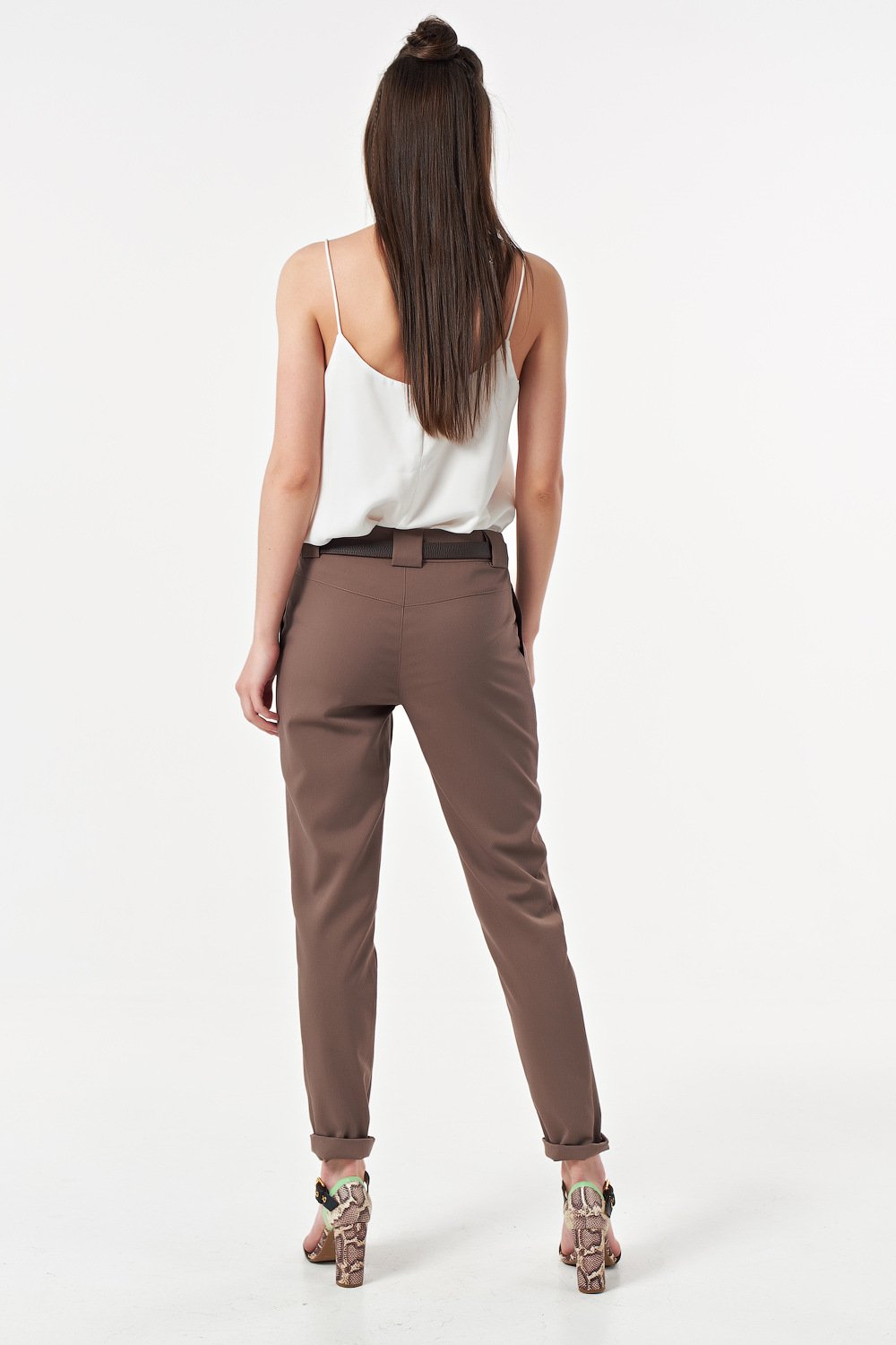 Брюки 453.1-06 мускатный орех Fly арт.453.1-06 оптом_фото2