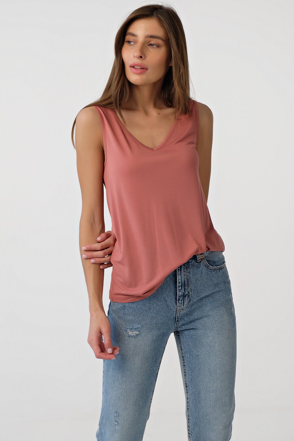 Топ 5106-06 терракотовый   Fly арт.5106-06 оптом_фото3