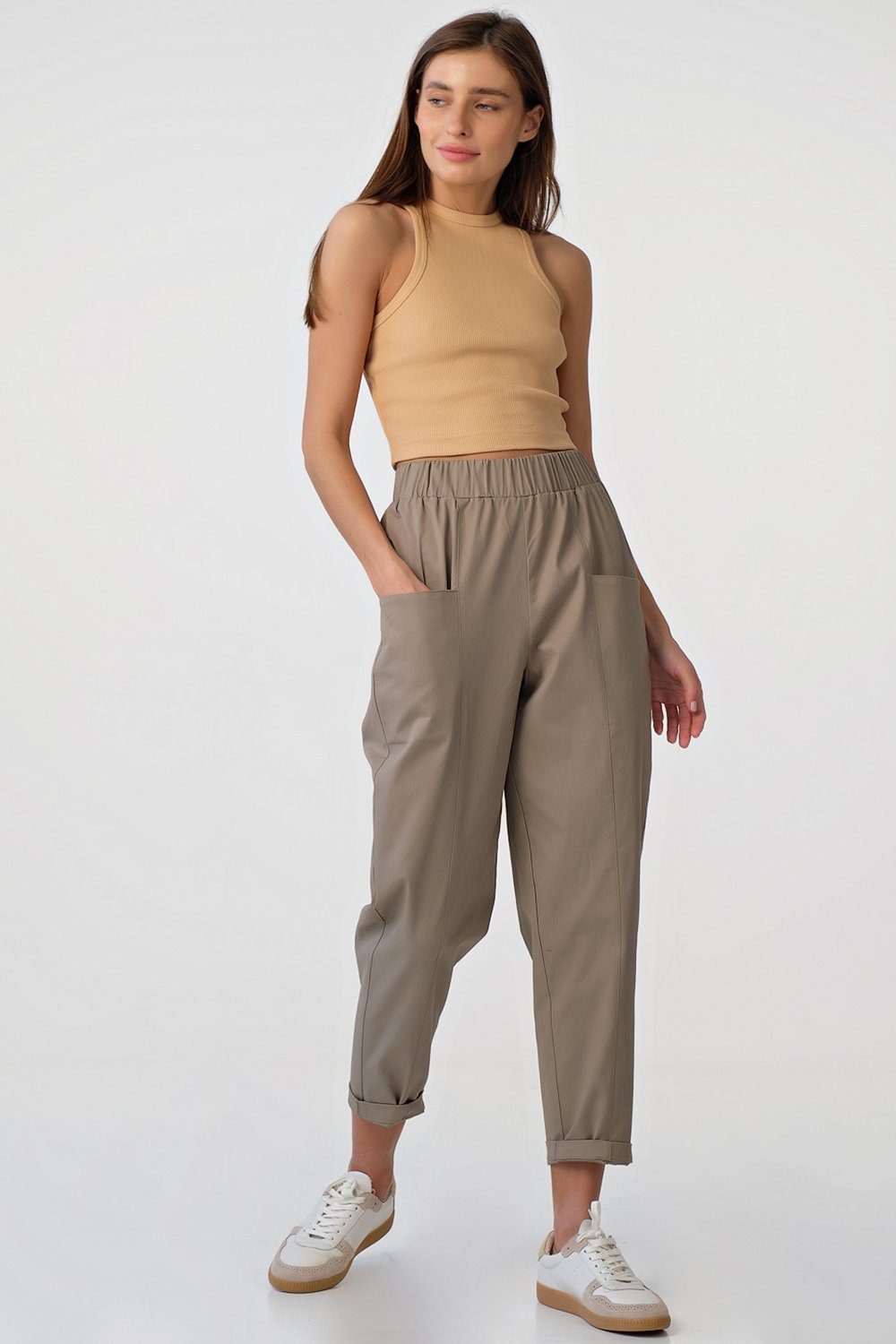 Топ 5105-06 песочный   Fly арт.5105-06 оптом_фото5