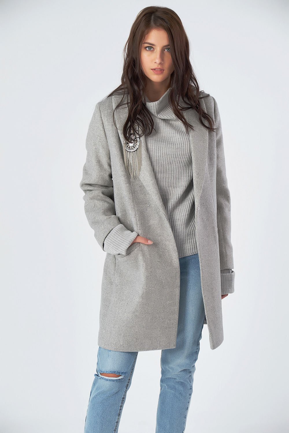 Пальто 612-11 Fly арт.612-11 оптом_фото3