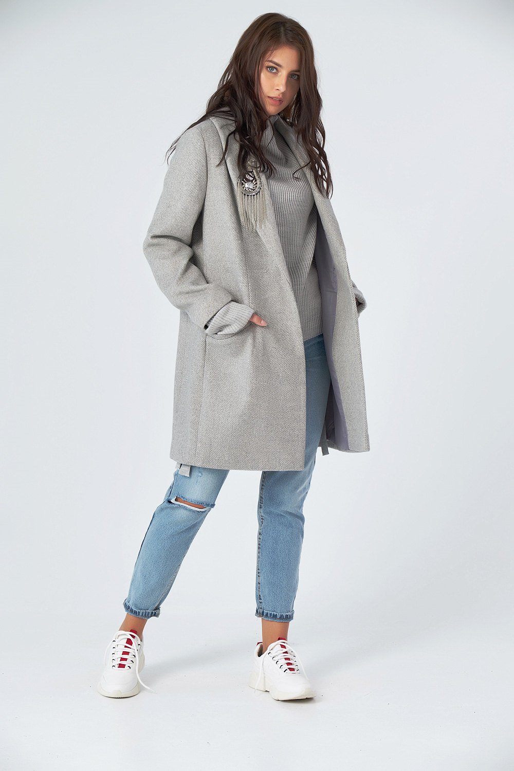 Пальто 612-11 Fly арт.612-11 оптом_фото4