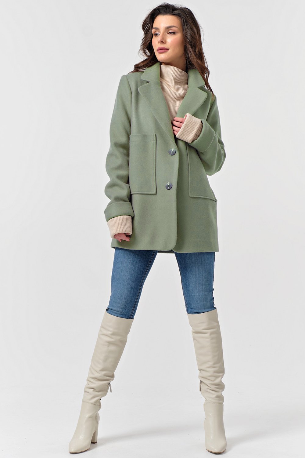 Пальто 617-15 Fly арт.617-15 оптом_фото4