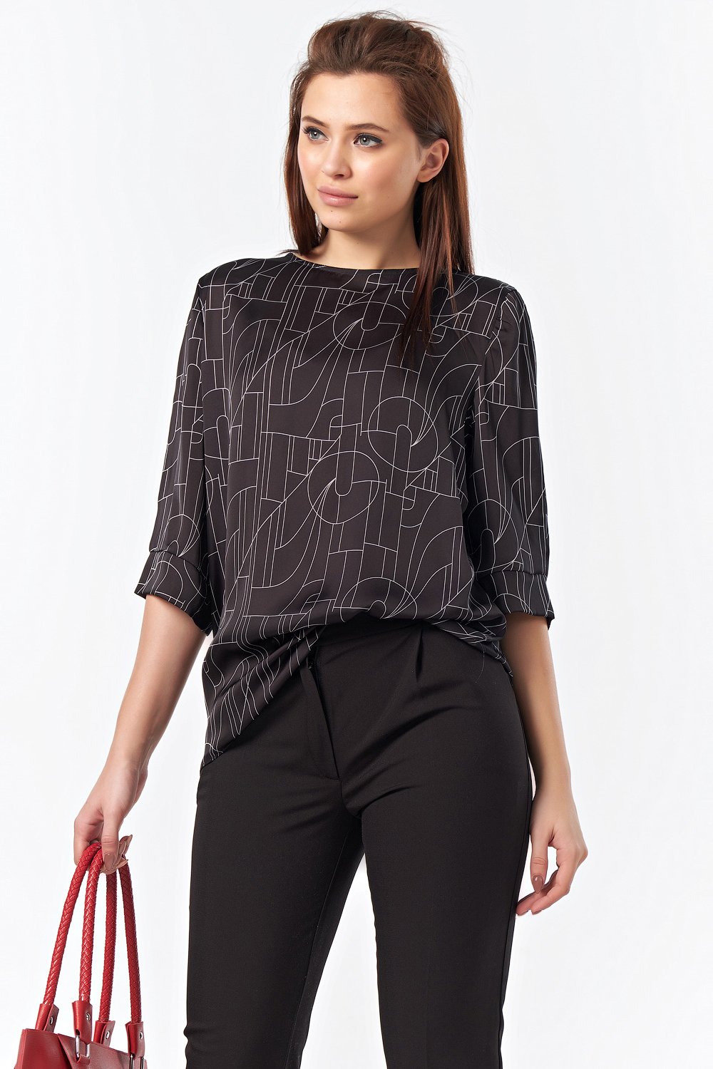 Блуза 2106.1-01 Fly арт.2106.1-01 оптом_фото3