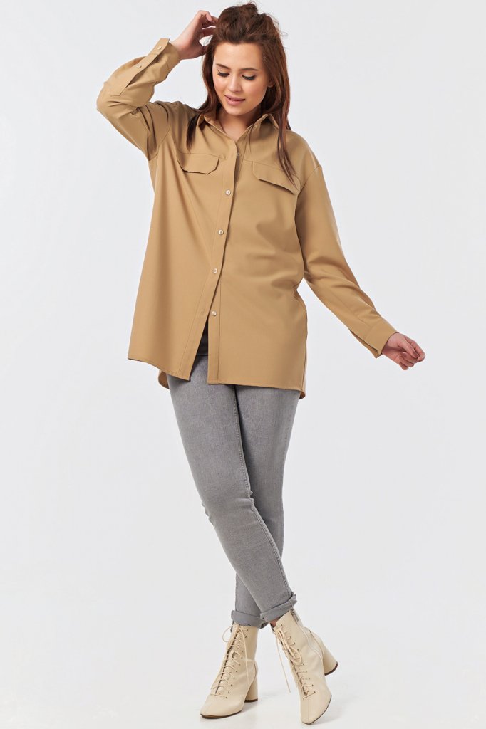 Рубашка 2114-07 Fly арт.2114-07 оптом_фото1