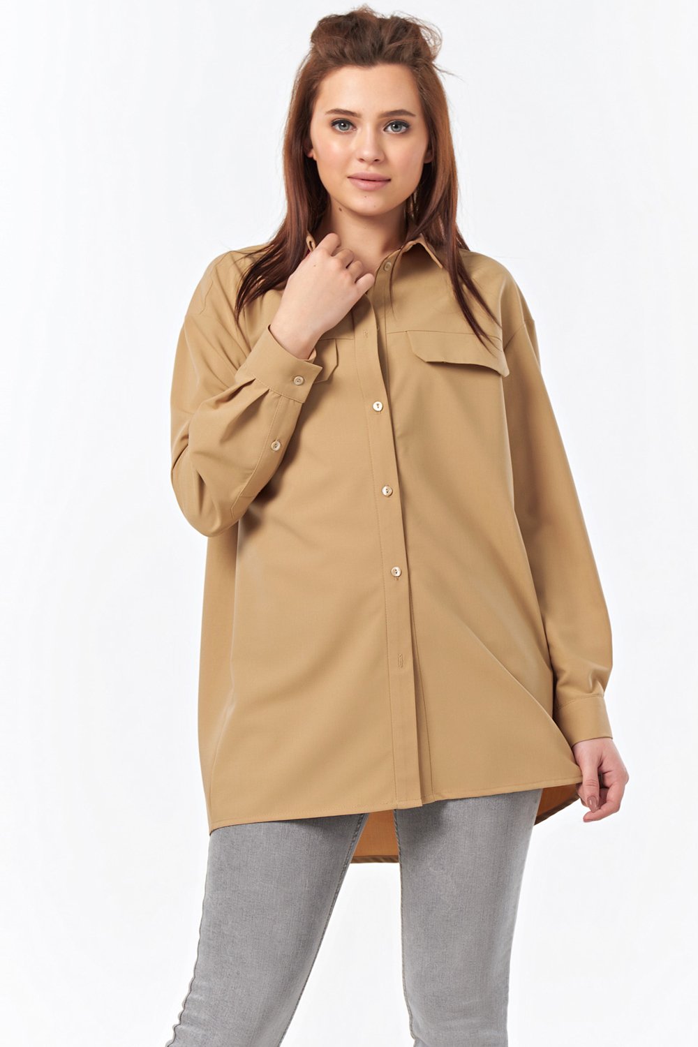 Рубашка 2114-07 Fly арт.2114-07 оптом_фото3