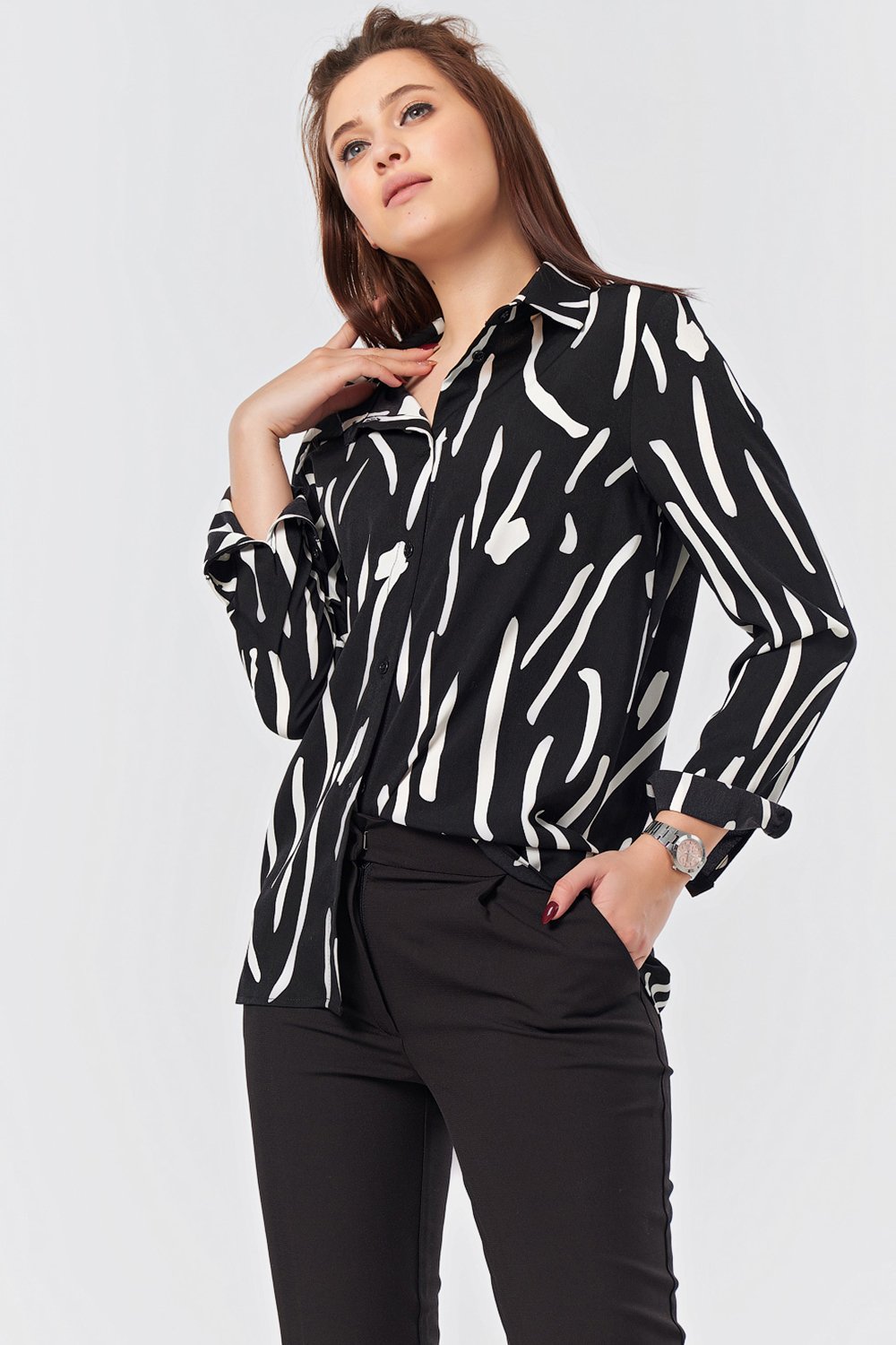 Рубашка 2117-01 Fly арт.2117-01 оптом_фото3