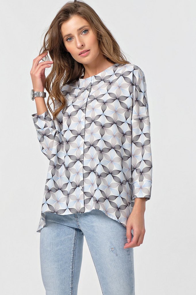 Блуза 259.1-02-02 Fly арт.259.1-02-02 оптом_фото1