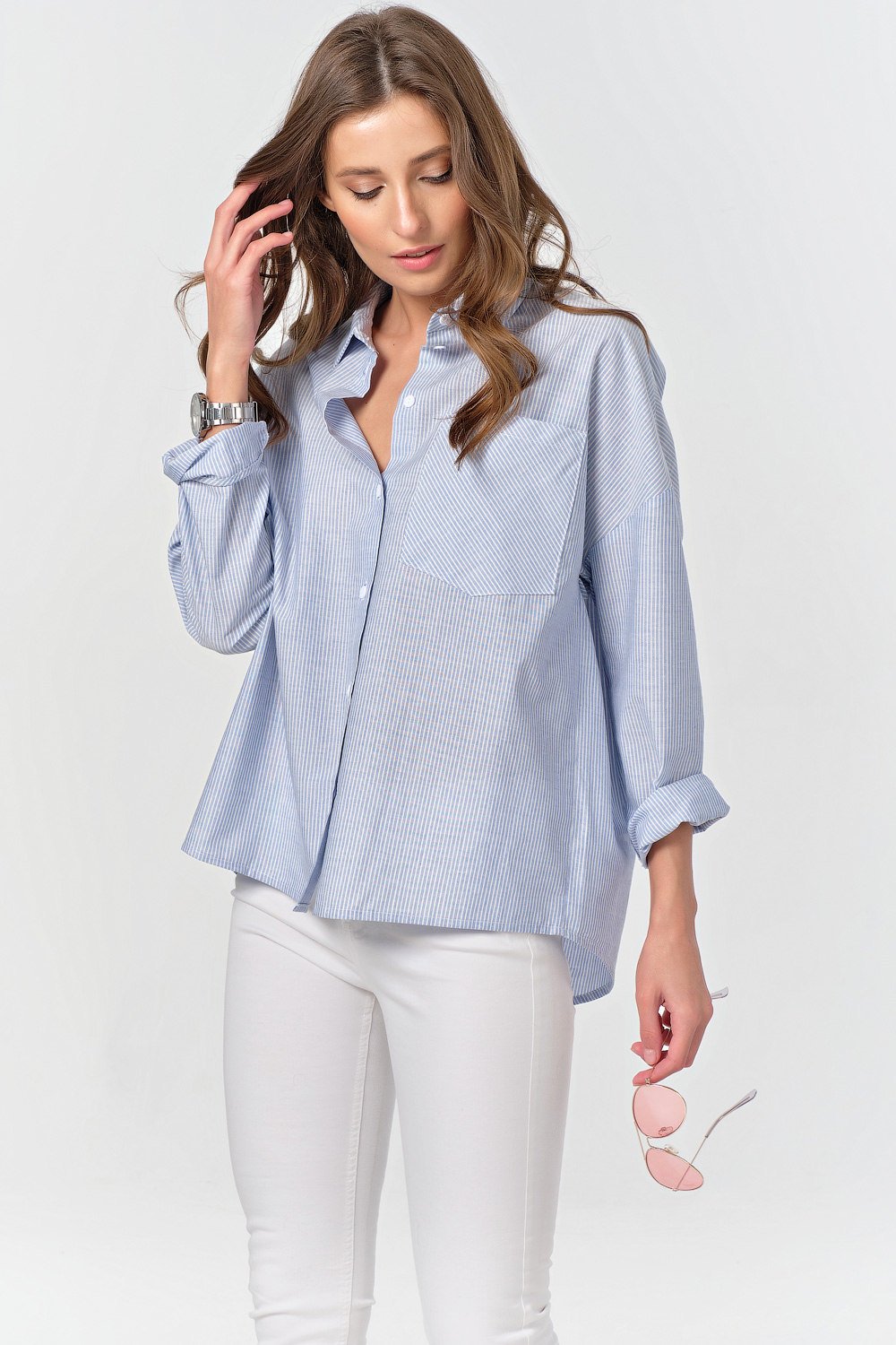 Рубашка 2115-10 Fly арт.2115-10 оптом_фото3