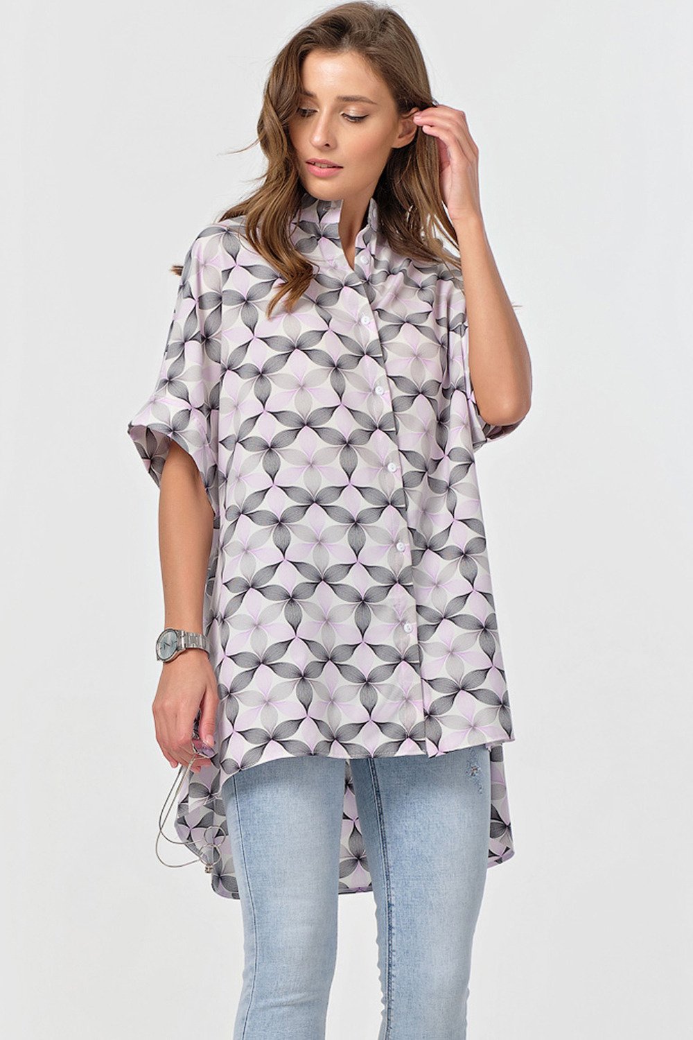 Блуза 258.1-02 Fly арт.258.1-02 оптом_фото3