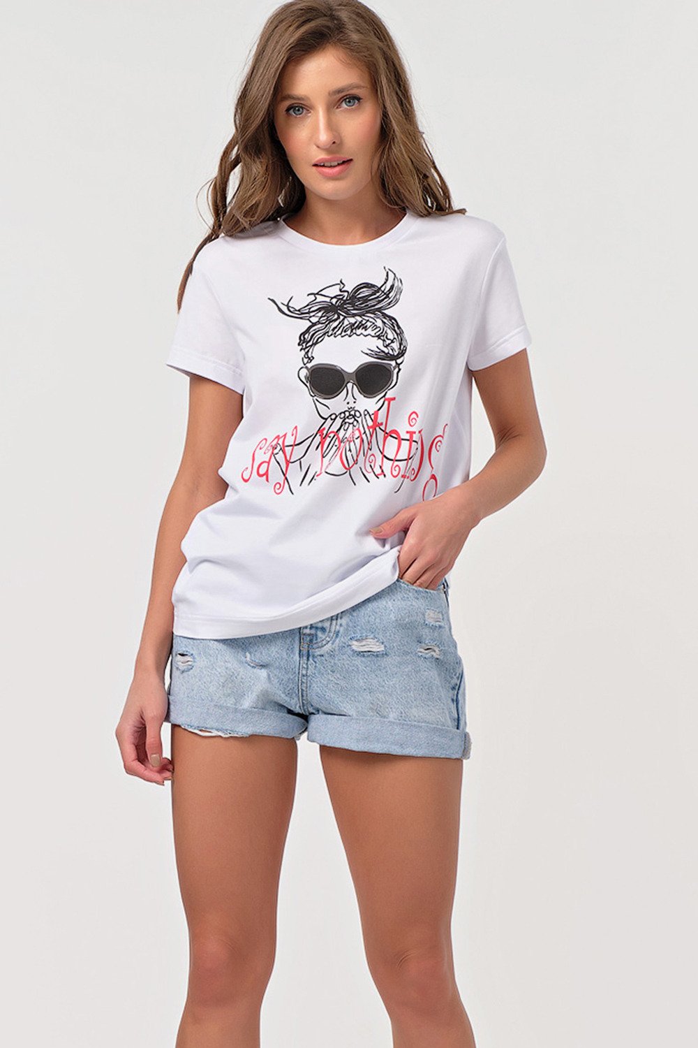 Футболка 543-02-02 Fly арт.543-02-02 оптом_фото3