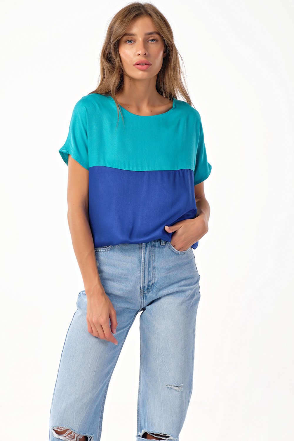 Блуза 254-15-02 Fly арт.254-15-02 оптом_фото3