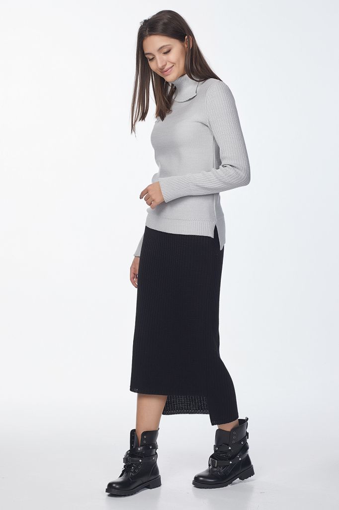 Водолазка 9217-11 светло-серый  Fly арт.9217-11 оптом_фото1