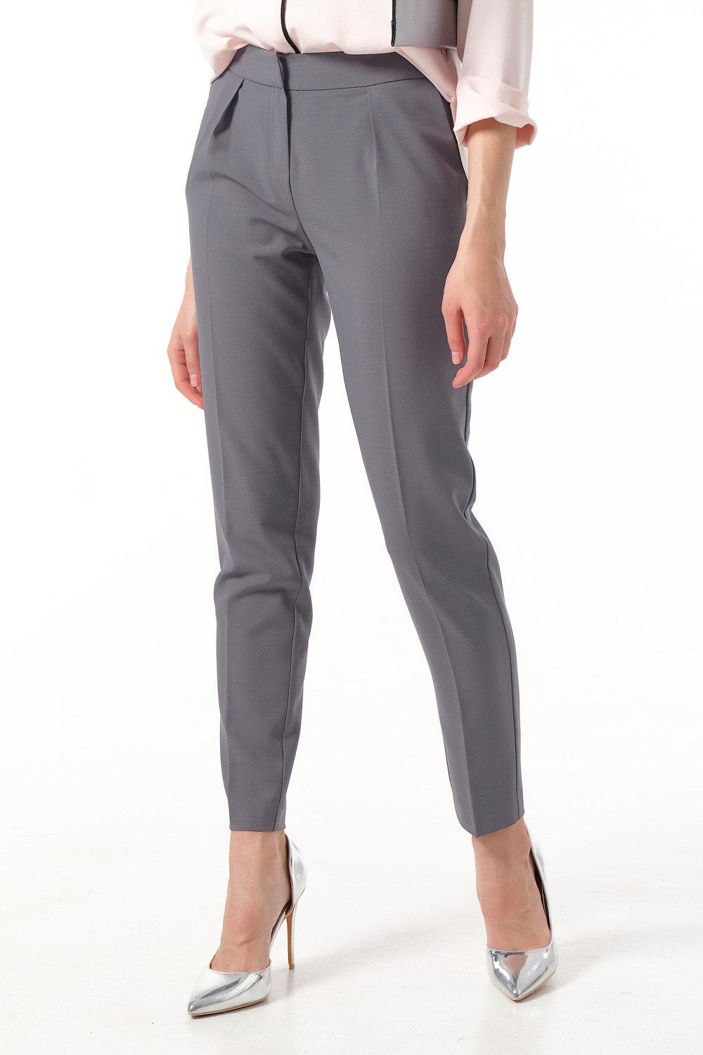 Брюки 464.1-11 серый  Fly арт.464.1-11 оптом_фото4