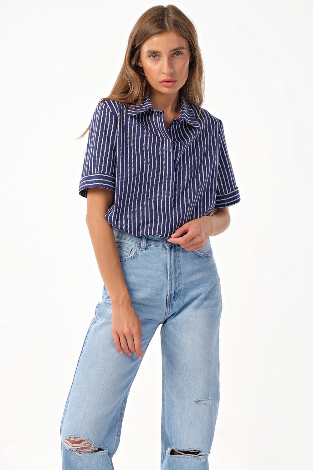 Рубашка 266.1-08 Fly арт.266.1-08  оптом_фото4