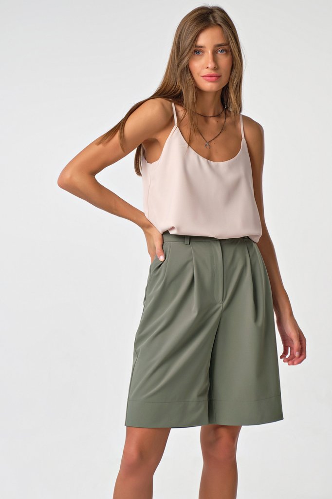 Шорты 4160-15-01 хаки  Fly арт.4160-15-01 оптом_фото1