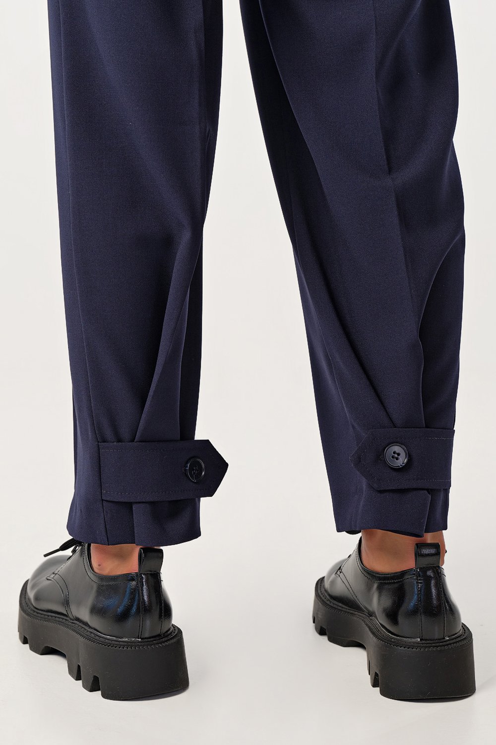 Брюки 4166-08 темно-синий  Fly арт.4166-08 оптом_фото6