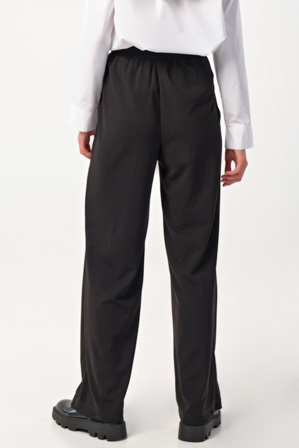 Брюки 4167-01 черный  Fly арт.4167-01 оптом_фото2