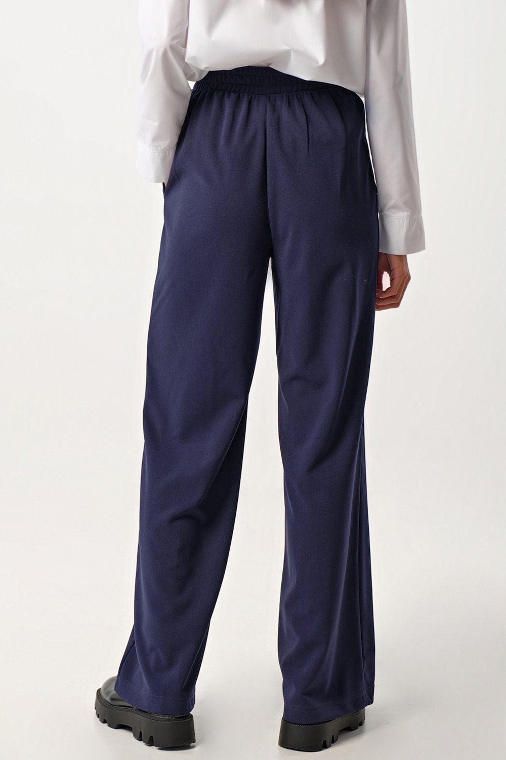 Брюки 4167-08 темно-синий  Fly арт.4167-08 оптом_фото2