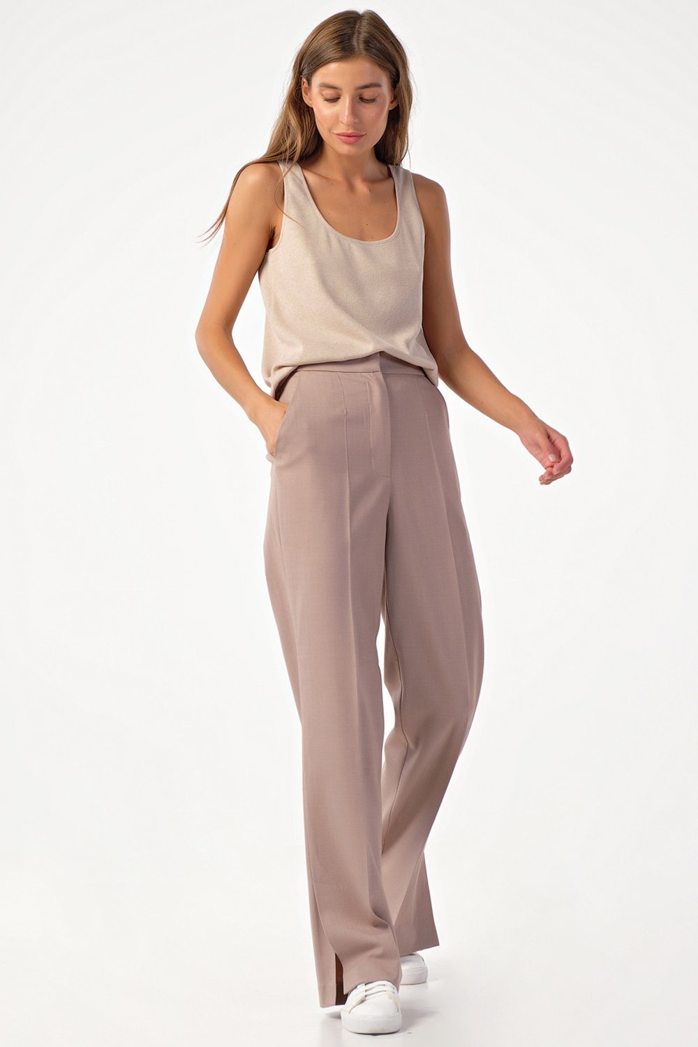 Топ 5109-07 бежевый  Fly арт.5109-07 оптом_фото4