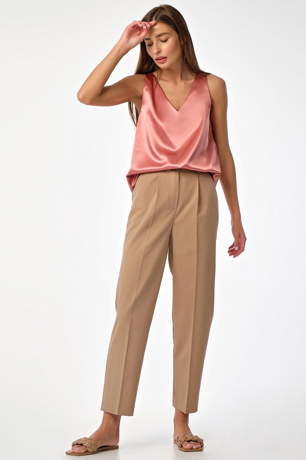 Топ 2132-04 розовый  Fly арт.2132-04 оптом_фото4